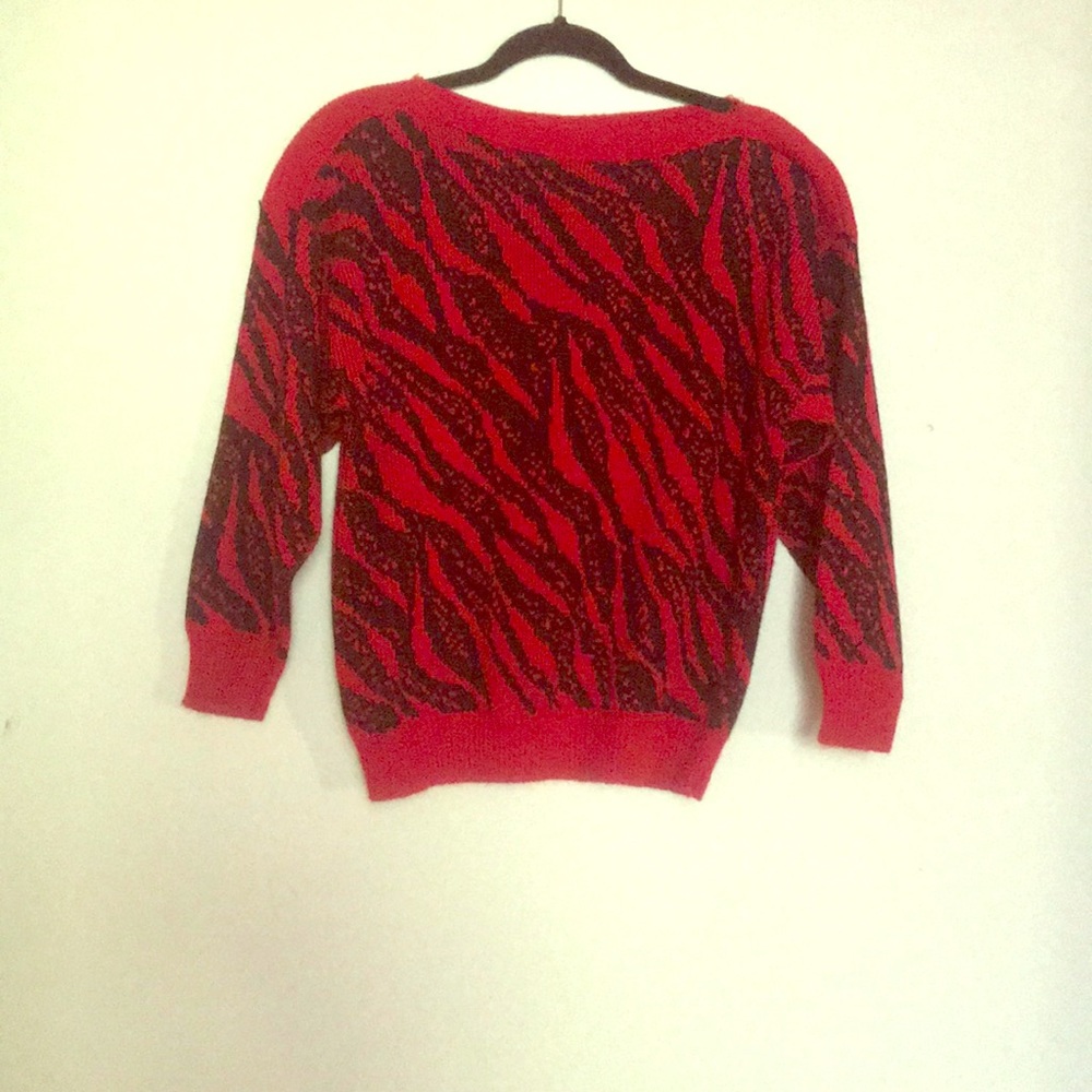Red sweater